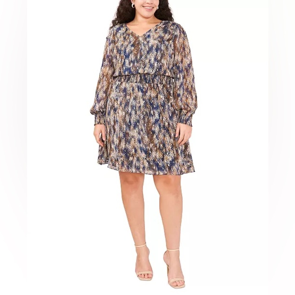 Smocked Flared dress